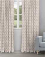 Cotton Husk - Greystone Ripple Fold Drapes