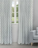 Cotton Husk - Sky Ripple Fold Drapes