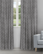 Curtains Ambrosia - Ash Gray Ripple Fold Drapes