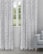 Drizzle - Steel Ripple Fold Drapes