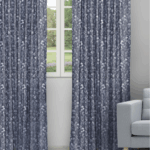 Floral Athena - Lake Ripple Fold Drapes