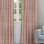 Java - Coral Ripple Fold Drapes