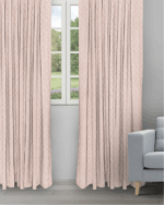 Landscape - Minty Rose Ripple Fold Drapes