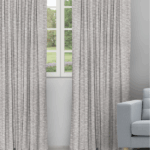 Landscape - Silver Ripple Fold Drapes