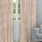 Ombre - Salmon Ripple Fold Drapes