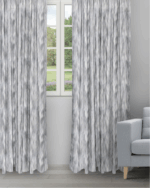 Ombre - Steel Ripple Fold Drapes