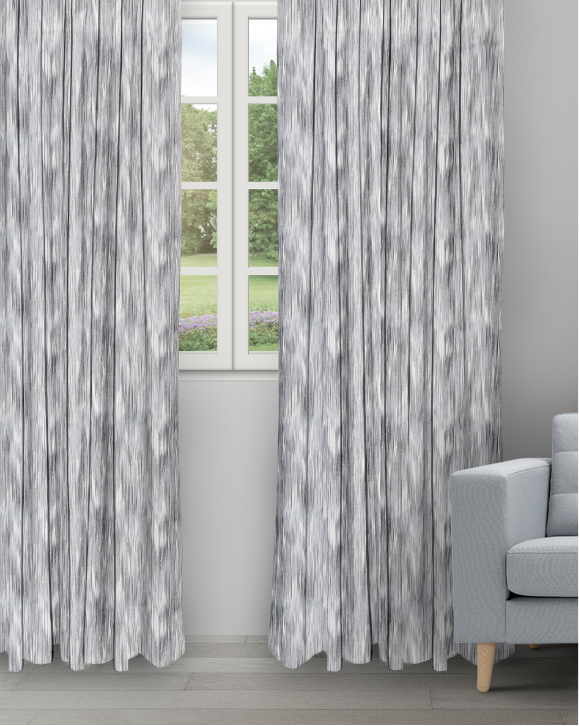 Ombre - Steel Ombre - Steel Ripple Fold Drapes - Image 1