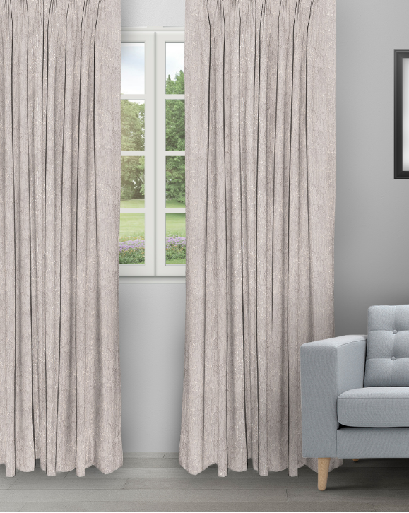 Only - French Gray Only - French Gray Ripple Fold Drapes - Image 1