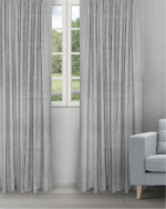 Opus - Dark Gray Ripple Fold Drapes