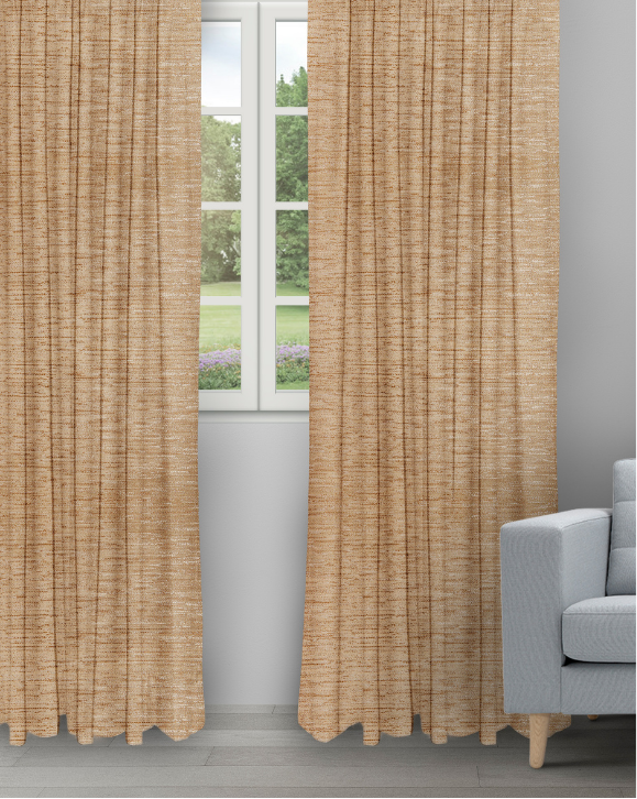 Oreo - Desert Oreo - Desert Ripple Fold Drapes - Image 1