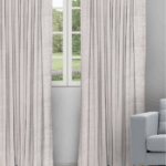Oreo - Oyster Ripple Fold Drapes