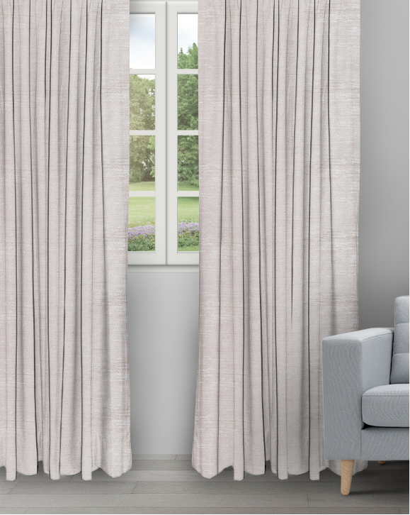 Oreo - Oyester Oreo - Oyster Ripple Fold Drapes - Image 1
