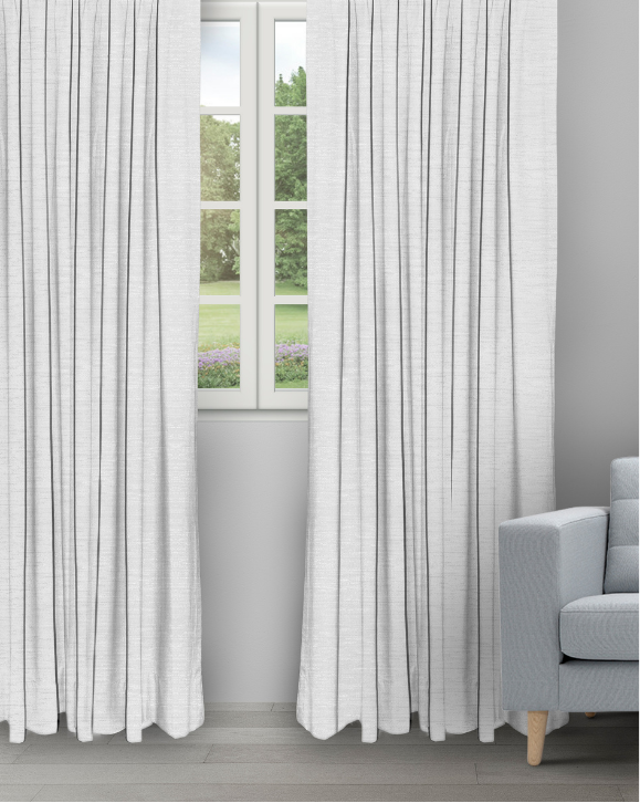 Oreo - Pearl Oreo - Pearl Ripple Fold Drapes - Image 1