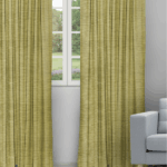 Oreo - Peridot Ripple Fold Drapes