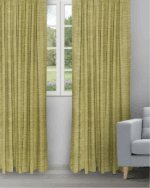 Oreo - Peridot Ripple Fold Drapes