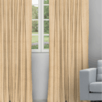 Orlando - Gold Ripple Fold Drapes