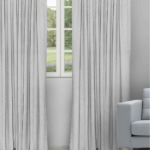 Orlando - Gray Ripple Fold Drapes