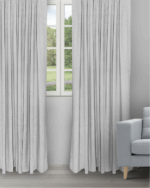 Orlando - Gray Ripple Fold Drapes