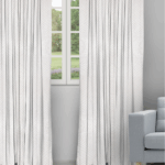 Orlando - White Ripple Fold Drapes