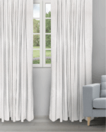 Orlando - White Ripple Fold Drapes