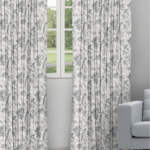 Pero - Graphite Ripple Fold Drapes