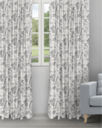 Pero - Graphite Ripple Fold Drapes