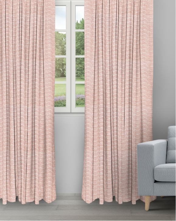 Pyramid - Misty Rose Pyramid - Misty Rose Ripple Fold Drapes - Image 1