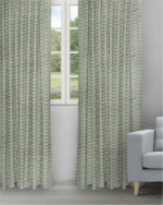 Pyramid - Sage Ripple Fold Drapes