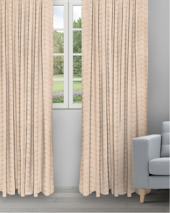 Pyramid - Sand Pyramid - Sand Ripple Fold Drapes - Image 1