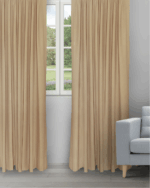 Sand Bubble - Gold Ripple Fold Drapes