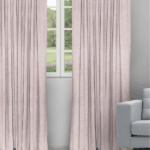 Sand Texture - Blush Ripple Fold Drapes