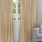 Sand Texture - Gold Ripple Fold Drapes