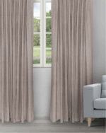 Sand Texture - Taupe Ripple Fold Drapes