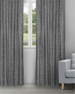 Somera - Charcoal Ripple Fold Panels