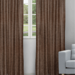 Somera - Cocoa Ripple Fold Drapes
