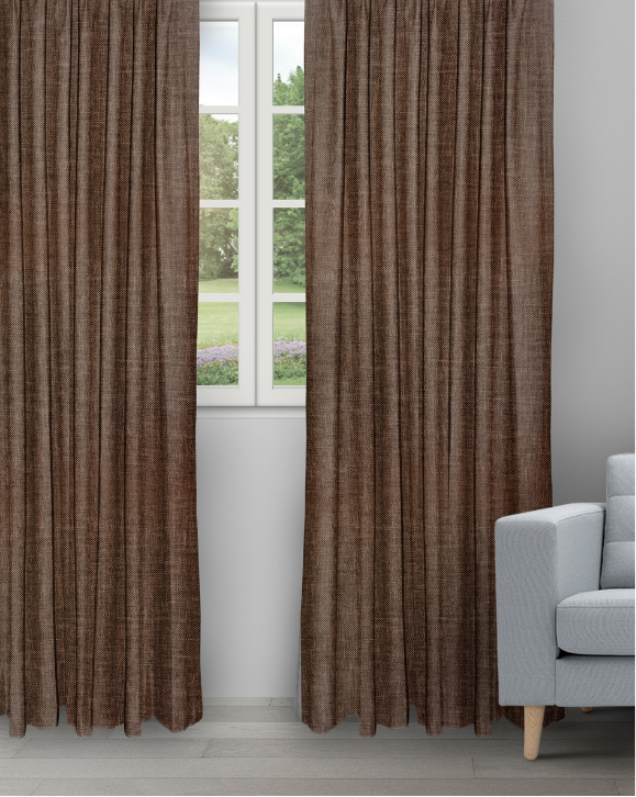 Somera - Cocoa Somera - Cocoa Ripple Fold Drapes - Image 1
