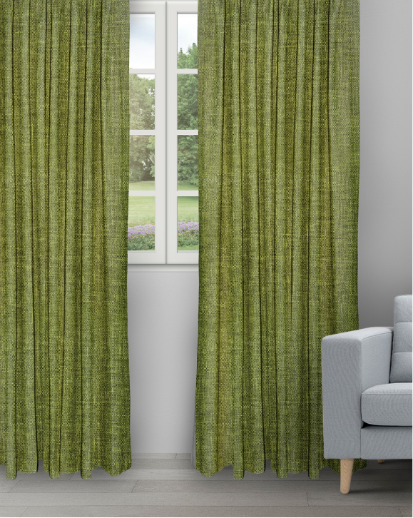 Somera - Grass Green Somera - Grass Green Ripple Fold Panels - Image 1