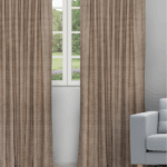 Somera - Latte Ripple Fold Drapes
