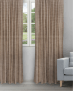 Somera - Latte Ripple Fold Drapes