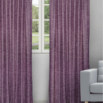Somera - Plum Ripple Fold Drapes