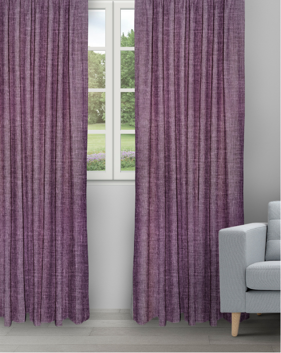 Somera - Plum Somera - Plum Ripple Fold Drapes - Image 1