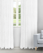 Somera - Ultra White Ripple Fold Drapes