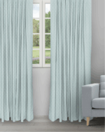 Sprint - Aqua Blue Ripple Fold Drapes