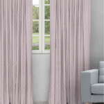 Sprint - Blush Ripple Fold Drapes