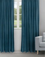 Sprint - Navy Ripple Fold Drapes