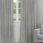 Sprint - Slate Ripple Fold Drapes