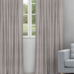 Sprint - Taupe Ripple Fold Drapes