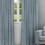 Textures of Italy - Antique Blue Ripple Fold Drapes