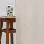 Buffalo Striped Sheer Ripple Fold Curtains- Oatmeal