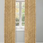 Classic Houndstooth - Mustard Custom Curtains